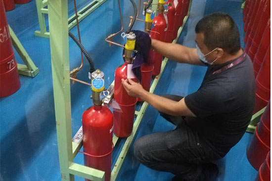 機(jī)房氣體滅火七佛丙烷